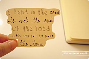 bend in the road quote